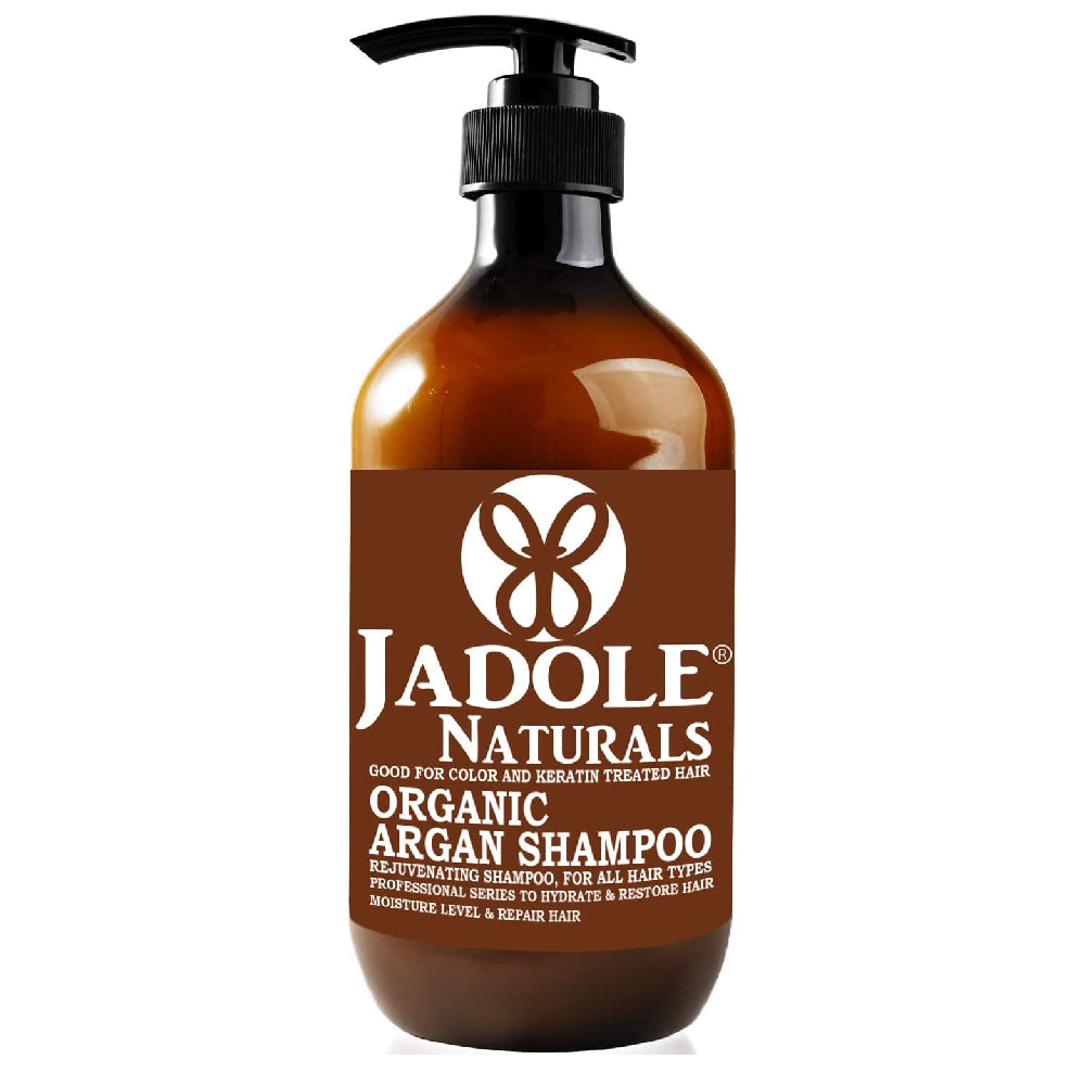 Organic Argan Oil Shampoo for Fine & Thin Hair 473ml Jadole Naturals