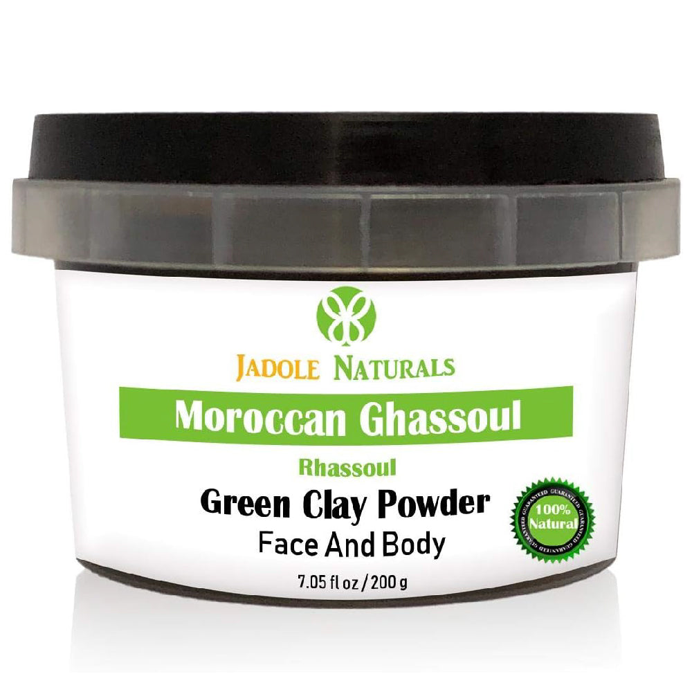 Moroccan Natural Green Clay Powder For Face & Body 200g