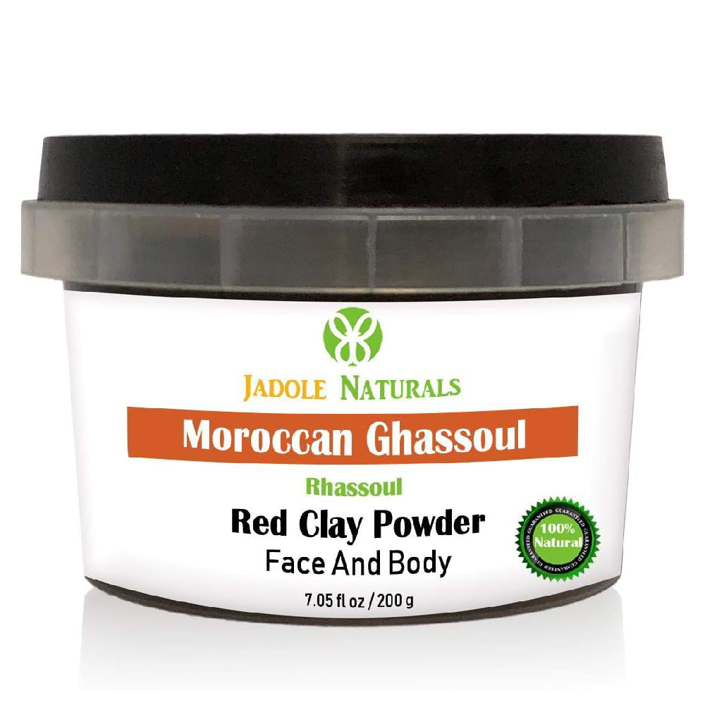 Moroccan Natural Red Clay Powder For Face, Body & Hair