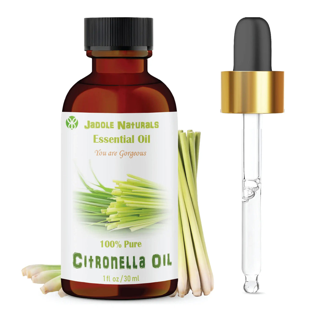 Citronella Oil Pure 30ml - Jadole Naturals