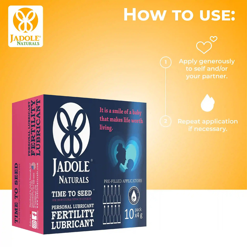 Intimate Gel for Men and Women 40g (Pack of 10, each 4g)  Jadole Naturals