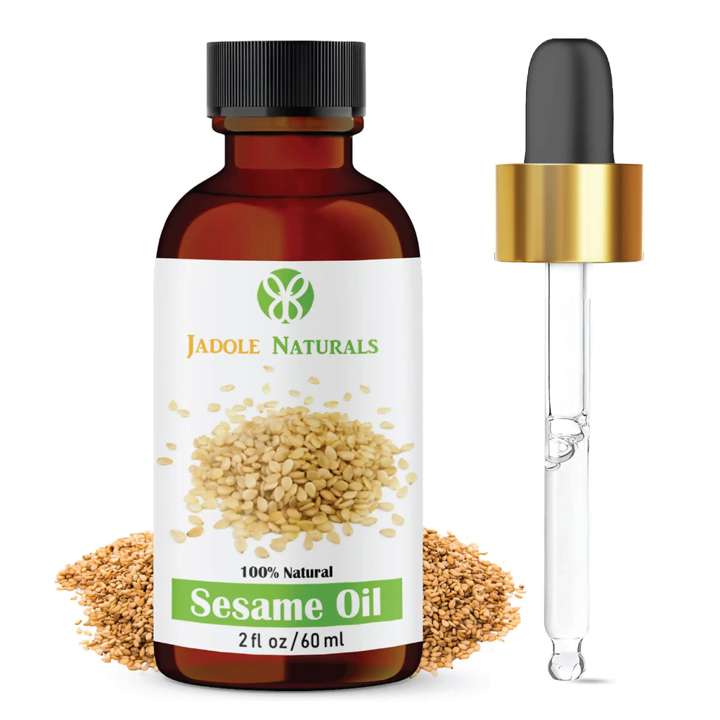 Sesame Oil 60ml For Face, Body and Hair - Jadole Naturals